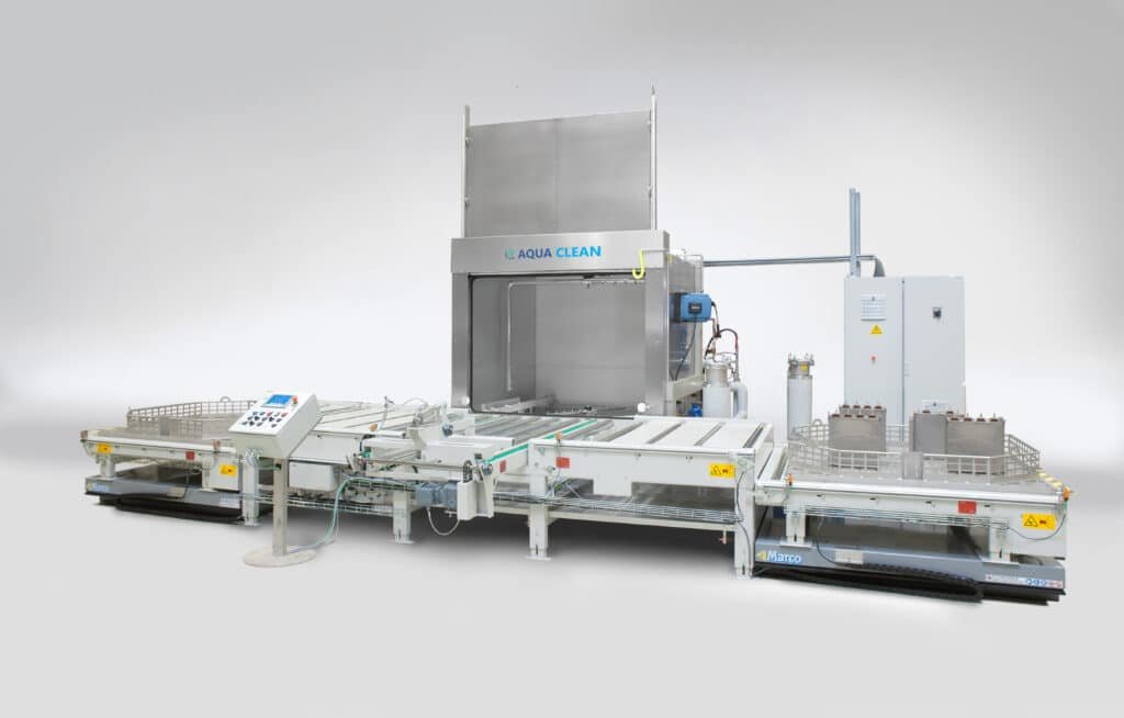 T-Conveyor with pusher and lifting