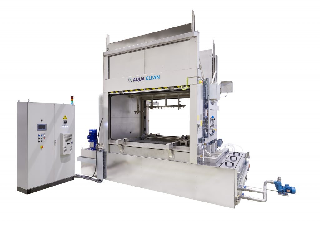 Wheelset cleaning machine